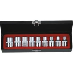 007-RC9010 9 Parça Torx Lokma Seti Takımı E Dişi 1/2''