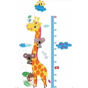 Cosy Home Gift  Gelişim Boy Ölçer Boy Cetvel Zürafa Koala Güneş Bulut Çocuk Odası Sticker