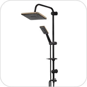 Yağmur Duş Seti Storm Siyah