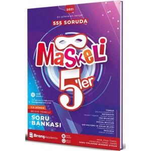 Branş Akademi 5. Sınıf Maskeli 5'ler Ilk Dönem Beceri Temelli Soru Bankası