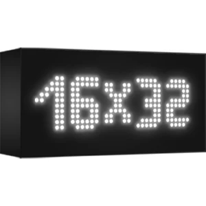 Depo Tabela Reklam Beyaz Kayan Yazı LED Tabela 16 x 32 cm Çift Taraflı