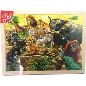 Ahşap Puzzle Orman Diyarı