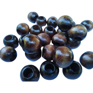 20 mm Ahşap Boncuk - 20 adet
