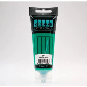 Akrilik Boya Tüp 75 ml 614 Yeşil