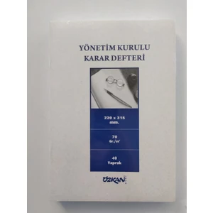 Yönetim Kurulu Karar Defteri 2284