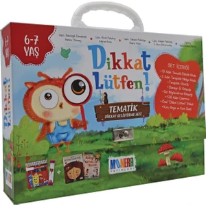 Dikkat Lütfen! 6-7 Yaş - Tematik Dikkat Geliştirme Seti