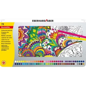 Eberhard Faber Kuru Boya Seti 72 Renk Metal Kutu
