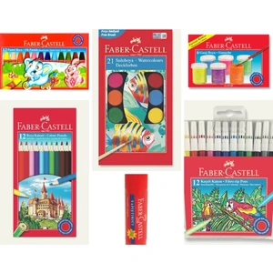 Kırtasiye Seti Boya Takımı 5 Parça