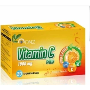 Vitamin C Plus 1000 mg 20 Efervesan Saşe
