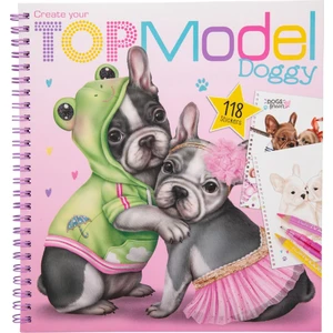 Top Model Create Your Doggy Colouring Book Tasarım Defteri