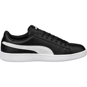 Smash V2 L Siyah Beyaz Erkek Deri Sneaker Ayakkabı