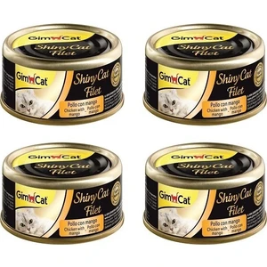 Shinycat Fileto Kedi Maması -Tavuk Mango 70GR x 4 Adet