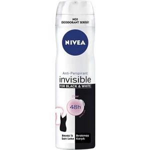 Nive Sprey Deodorant Invisible for Black & White Clear 150 ml