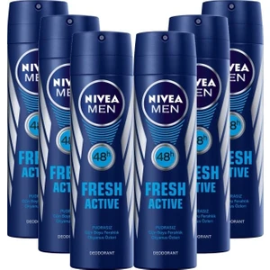 Men Fresh Active Deodorant 150ML 6 Adet