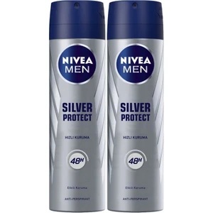 Silver Protect Sprey Deodorant 150 ml Erkek 2'li Avantaj Paketi