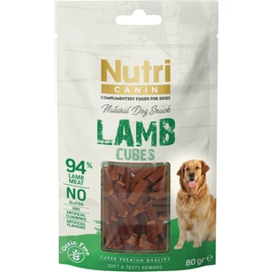 Nutri Canin Natural Dog Snack Lamb Cubes Kuzulu Köpek Ödül 80 gr