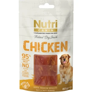 Nutri Canin Natural Dog Snack Chicken Tahılsız Tavuklu Ödül 80 G