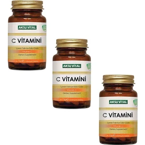 Aksu Vital C Vitamini 1250 Mg 60 Tablet x 3 Adet