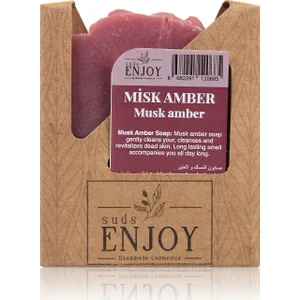 Doğal Misk Amber El Yapımı Yüz Saç ve Vücut Sabunu 100 gr