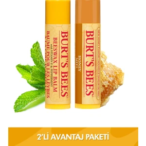 Burt's Bees Burts Bees  beeswax + Bal Aromalı Dudak Bakım Kremi Avantaj Seti
