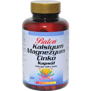 Kalsiyum&magnezyum&çinko Kapsül 709 mg 90 Kapsül