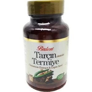 Tarçın Ekstrakt & Termiye Kapsül Takviye Edici Gıda 375 mg 60 Kapsül