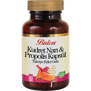 Kudret Narı & Propolis Kapsül 375 mg 60 Kapsül