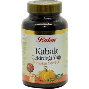Kabak Çekirdeği Ekstraktı Yumuşak Kapsül 1380 mg 100 Kapsül