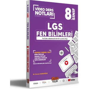 Benim Hocam Yayınları LGS 8. Sınıf Fen Bilimleri Video Ders Notları