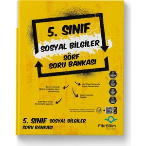 Fikribilim Yayınları 5. Sınıf Sosyal Bilgiler Sörf Soru Bankası