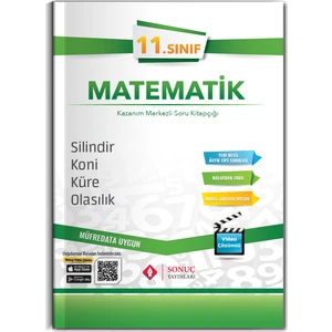 Sonuç Yayınları  11.Sınıf Silindir Koni Küre Olasılık
