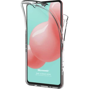 Samsung Galaxy A31 Kılıf 6 Tarafı Tam Full Koruma 360 Clear Soft Şeffaf
