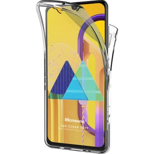 Samsung Galaxy M30s Kılıf 6 Tarafı Tam Full Koruma 360 Clear Soft Şeffaf