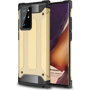 Samsung Galaxy Note 20 Ultra Kılıf Rugged Armor Gold