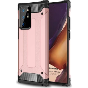 Samsung Galaxy Note 20 Ultra Kılıf Rugged Armor Rose Gold