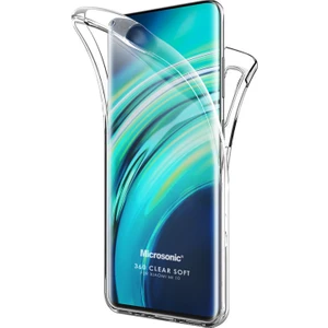 Xiaomi Mi 10 Kılıf 6 Tarafı Tam Full Koruma 360 Clear Soft Şeffaf