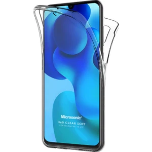 Xiaomi Mi 10 Lite Kılıf 6 Tarafı Tam Full Koruma 360 Clear Soft Şeffaf