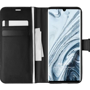 Xiaomi Mi Note 10 Pro Kılıf Delux Leather Wallet Siyah