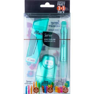 Metalik Okul Set 3'lü