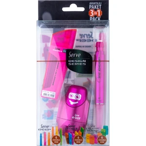 Metalik Okul Set 3'lü