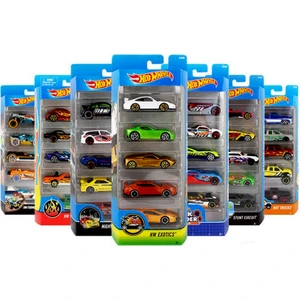 Hot Wheels City Police Pursuit 5 Beşli Araba Setti