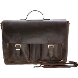 Olympus Deri 13" Notebook Evrak Çantası G6 Kahverengi