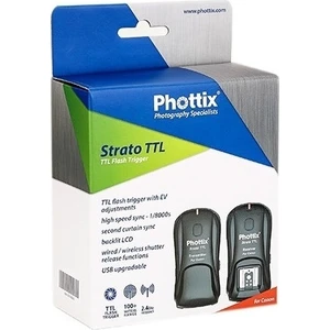 Strato Ttl Flash Trigger Canon Uyumlu Recevier + Transmitter + 2'li Receiver