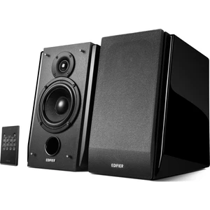 R1850DB Optic Girişli ,Bluetooth,Subwoofer Çıkışlı 4'' Bas Ünitesi 2.0 Aktif Hoparlör 70W RMS Piyano Siyah