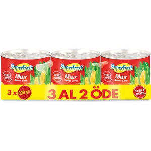 Mısır Konservesi 3x220 gr