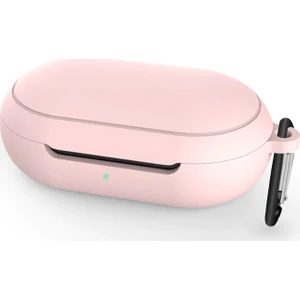 Samsung Galaxy Buds Mat Silikon Kılıf Pembe