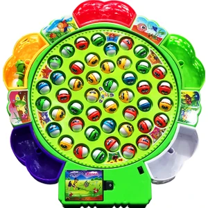 Müzikli Mega Boy Pilli Balık Yakalama Oyunu - 45 Balıklı