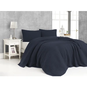 Supersoft Indıgo Çift Kişilik Yatak Örtüsü Takımı 220 x 240 cm