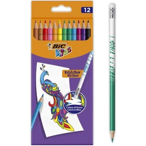 Kids Evolution Silinebilir Kuru Boya Kalemi Kutu 12 Renk