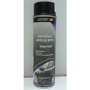 Universal Mat Siyah Akrilik Boya 500 ml